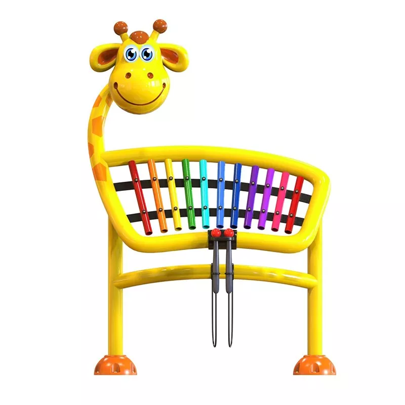Strumento a percussione a forma di giraffa