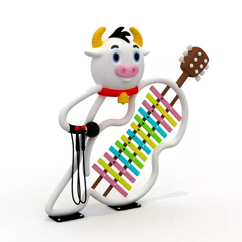 Percussione a forma di mucca