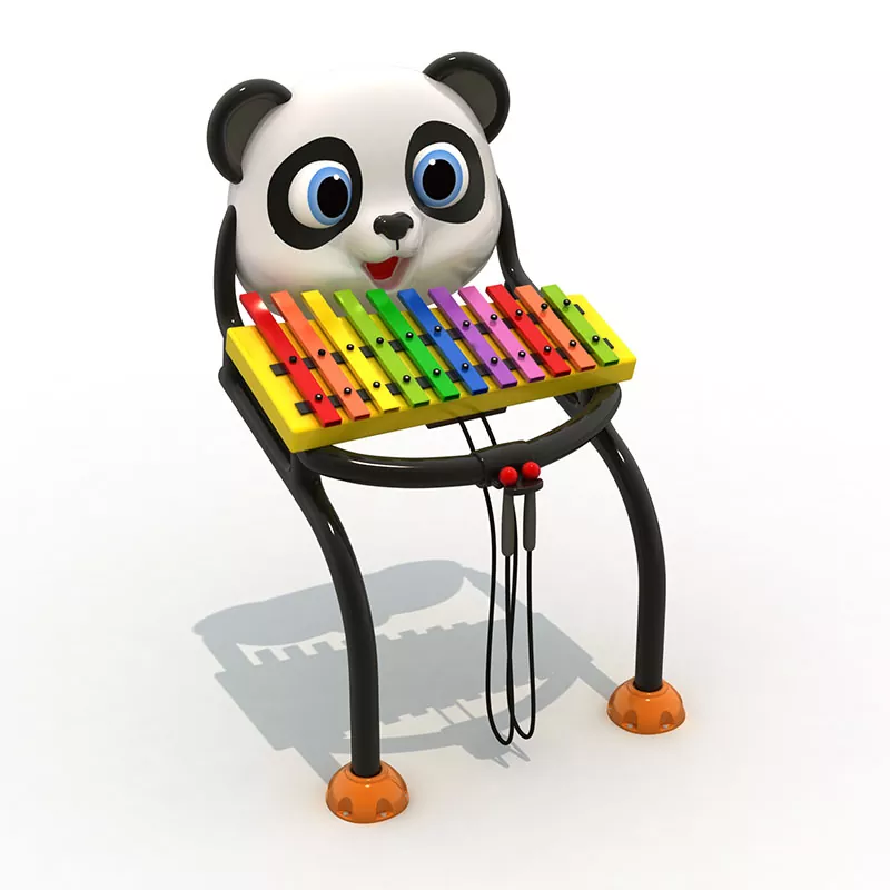 Strumento a percussione a forma di panda