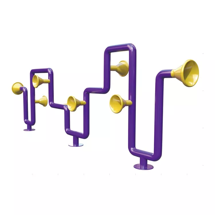 Tubi di linguaggio parco giochi sonoro all'aperto